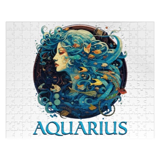 Embrace Your Aquarius Identity: Aquarius Zodiac Jigsaw Puzzles
