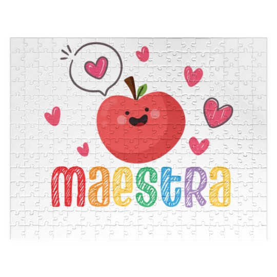 Maestra Bilingual Spanish Teacher team Jigsaw Puzzles