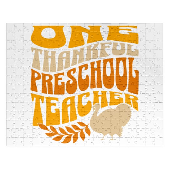 One Thankful Preschool Teacher | Thanksgiving Jigsaw Puzzles