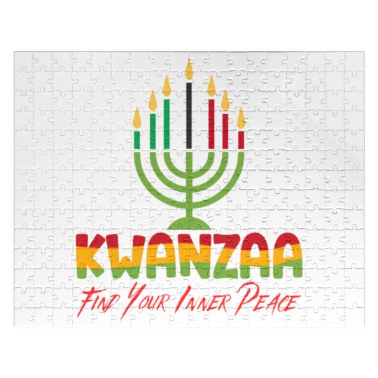 Celebrate Kwanzaa, Embrace your Inner Peace Jigsaw Puzzles