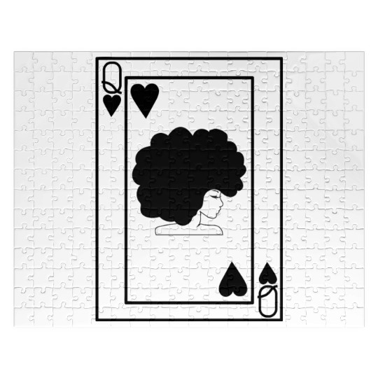 Black Queen Jigsaw Puzzles