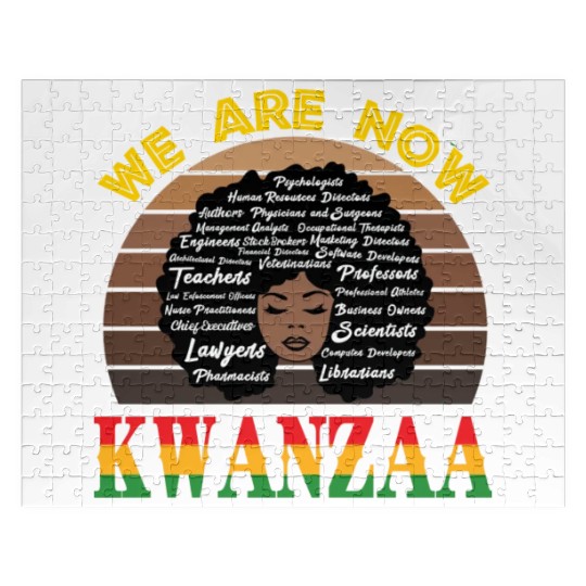 Celebrating All Passions with Kwanzaa Pride Jigsaw Puzzles