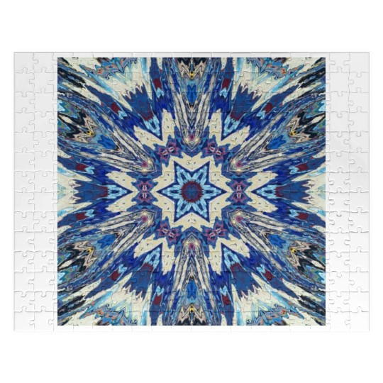 Star Light Mandala Jigsaw Puzzles
