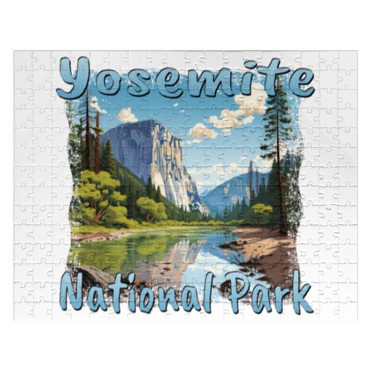 Yosemite National Park: Colorful Landscape in Jigsaw Puzzles