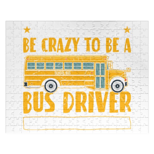 Funny School Bus Driver Jigsaw Puzzles