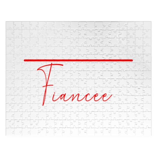 Couple Engagement Engaged Men Funny Fiancee Jigsaw Puzzles