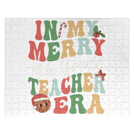 In My Merry 4th Grade Teacher Era - Christmas Jigsaw Puzzles