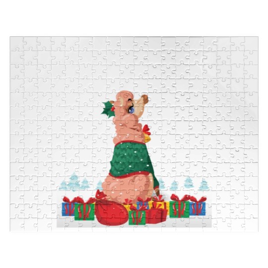 Fa La La La La La Llama Funny Gift Jigsaw Puzzles
