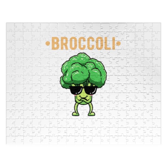 I Like Broccoli And Maybe 3 People Vegetable Jigsaw Puzzles
