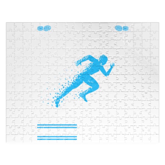 Field Running King Cross Country Running Jigsaw Puzzles