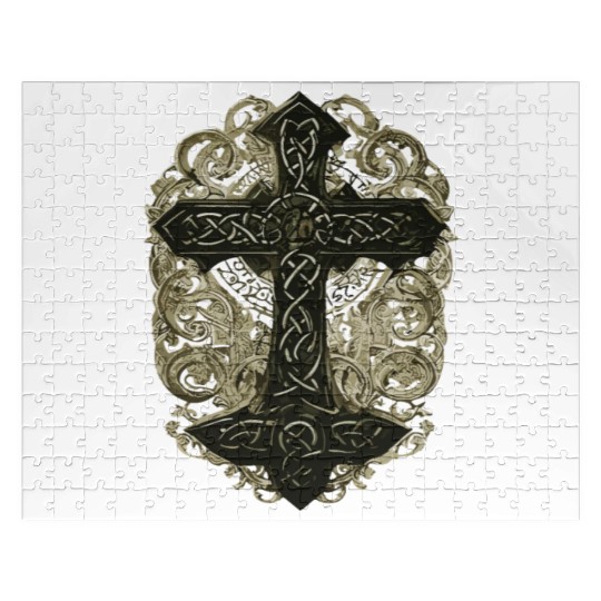 tree celtic cross Jigsaw Puzzles