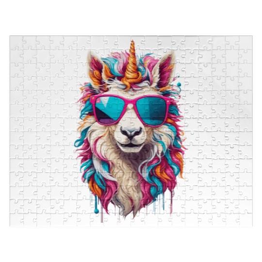 Magical Horse: A Rainbow Unicorn Adventure Jigsaw Puzzles