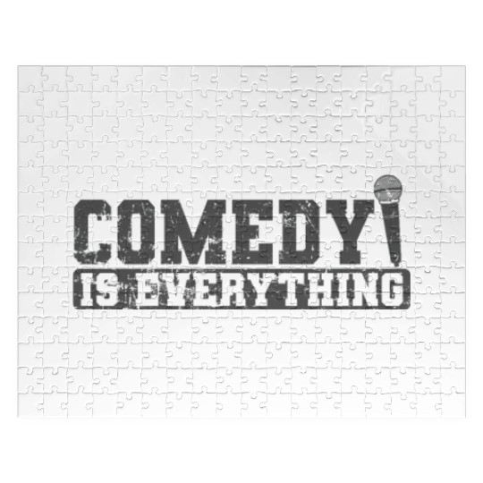 Comedy is Everything Humor Joke Jigsaw Puzzles
