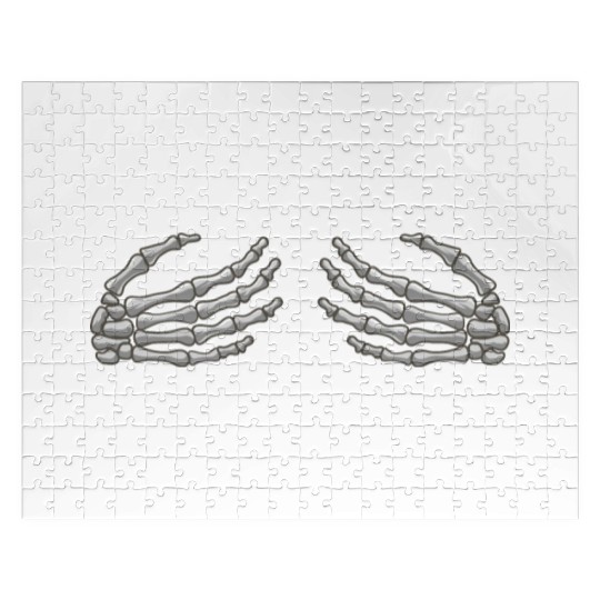 Halloween Skeleton Hands Jigsaw Puzzles