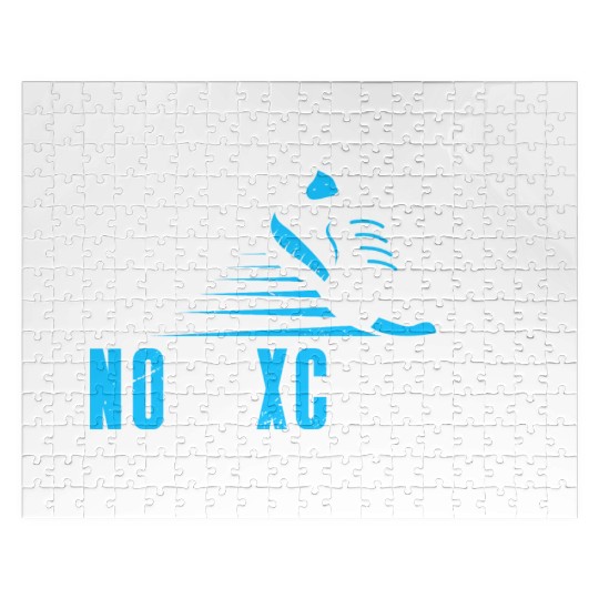 Distance Runner XC Cross Country Running Jigsaw Puzzles