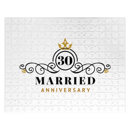 30th Wedding Anniversary Jigsaw Puzzles