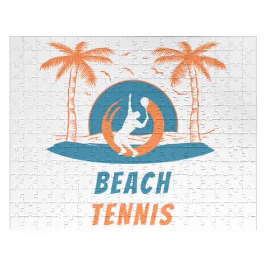 Beach Tennis Jigsaw Puzzles