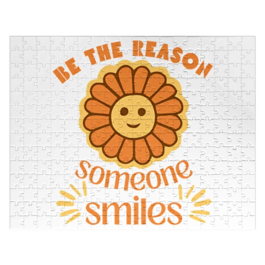 be the reason someone smiles world kindness day Jigsaw Puzzles