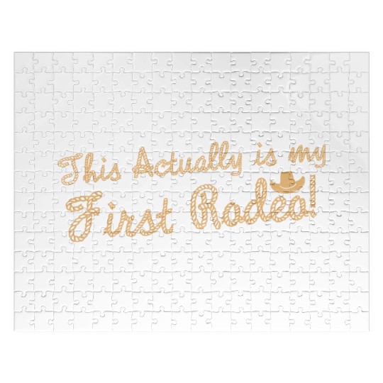 This Actually Is My First Rodeo Jigsaw Puzzles