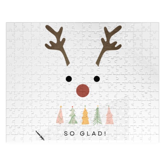 Cute Reindeer Christmas Jigsaw Puzzles