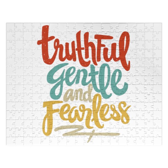 Truthful, Gentle, and Fearless Jigsaw Puzzles