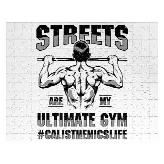 Fitness Workout Training Exercise Pull-up Jigsaw Puzzles