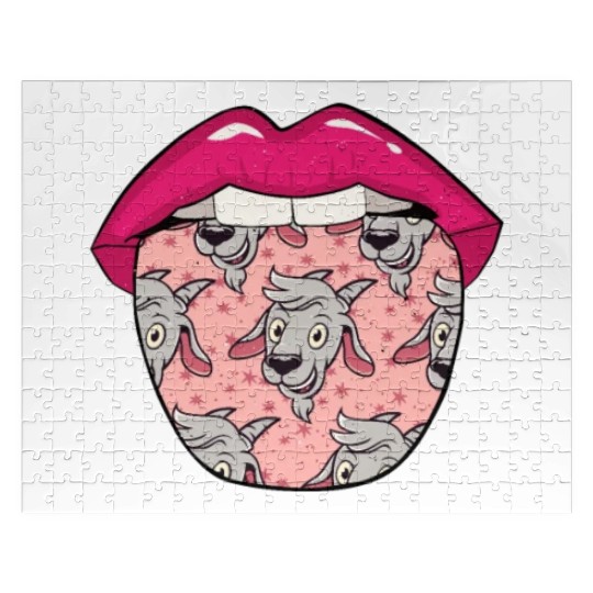 Goat Tongue Jigsaw Puzzles