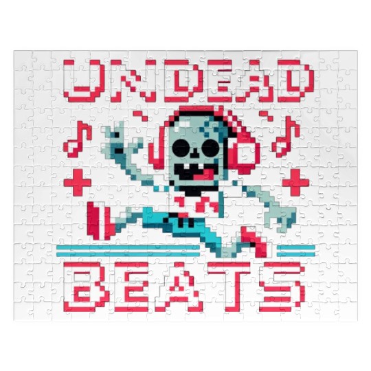 Undead Beats - 8-bit Zombie Groove Jigsaw Puzzles