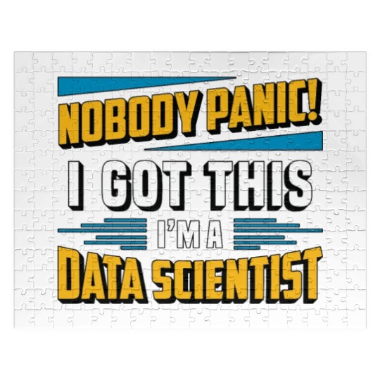 Data Mining Nobody Panic I Got This Data Analyst Jigsaw Puzzles