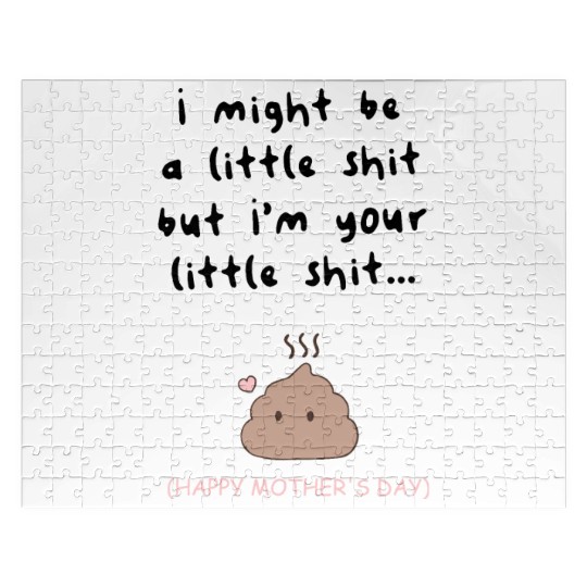 Rude funny Mothers Day for mum on mother s day Jigsaw Puzzles