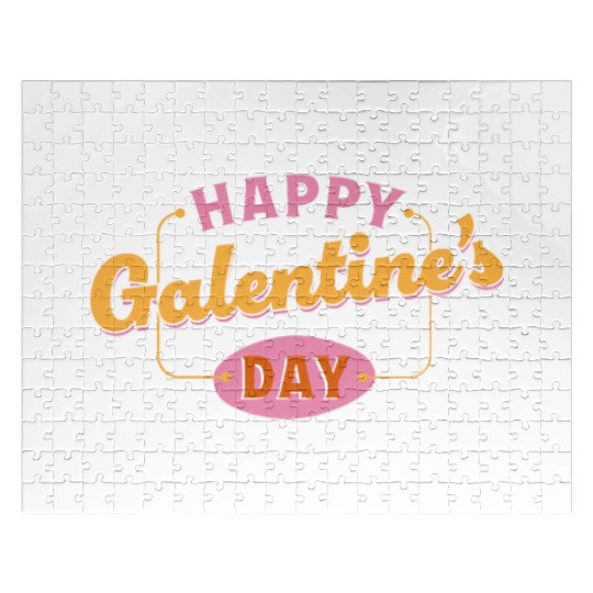 Be My Galentine. Galentine's Day Jigsaw Puzzles