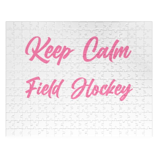 Field Hockey Mom I Can't Keep Calm Jigsaw Puzzles
