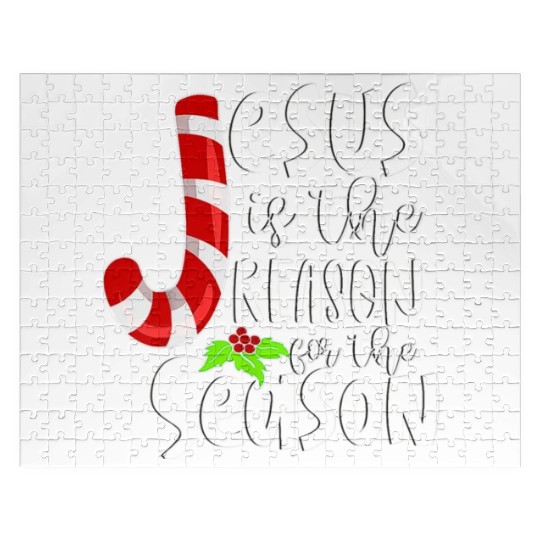 Jesus Is The Reason For The Season Christian Jigsaw Puzzles