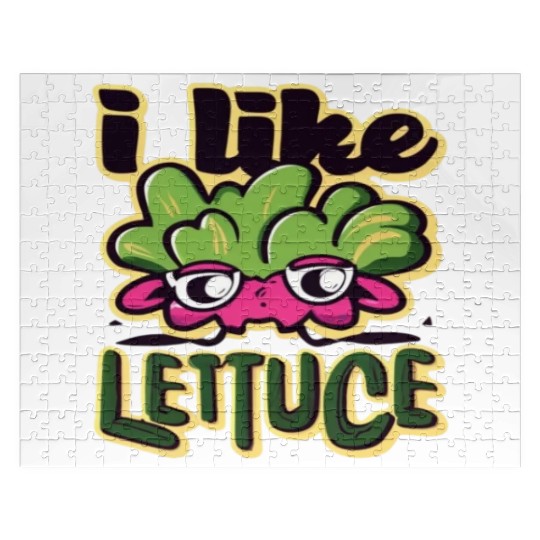 I Like Lettuce Jigsaw Puzzles