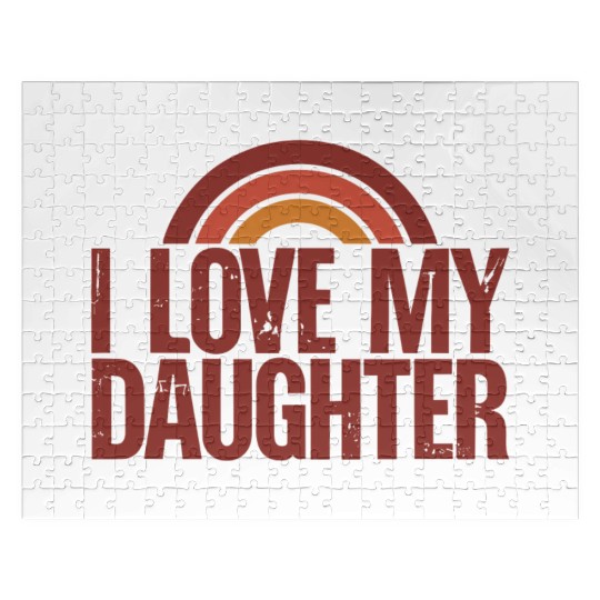 I love my daughter Jigsaw Puzzles