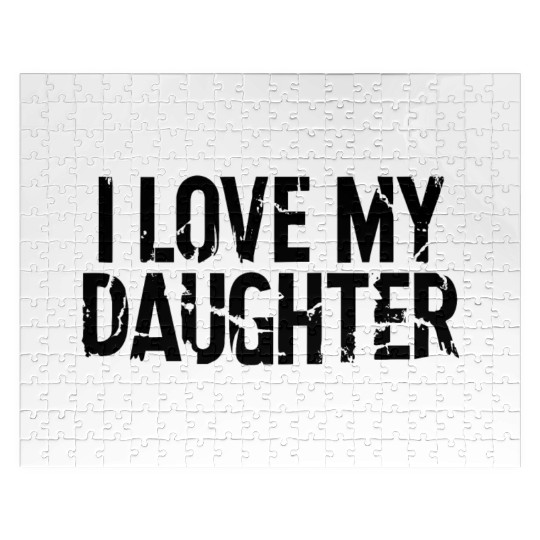 I love my daughter Jigsaw Puzzles