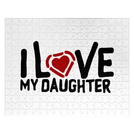 I love my daughter Jigsaw Puzzles
