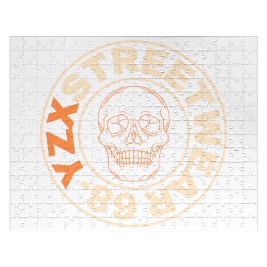 Streetwear skull Jigsaw Puzzles