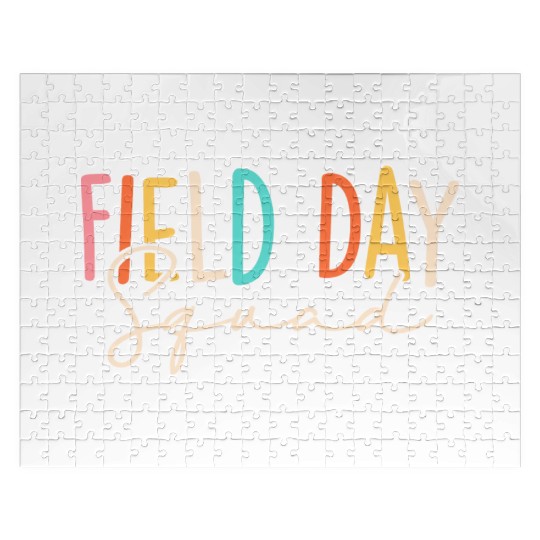 Field Day Squad Cool Student Teacher Last Day Of Jigsaw Puzzles
