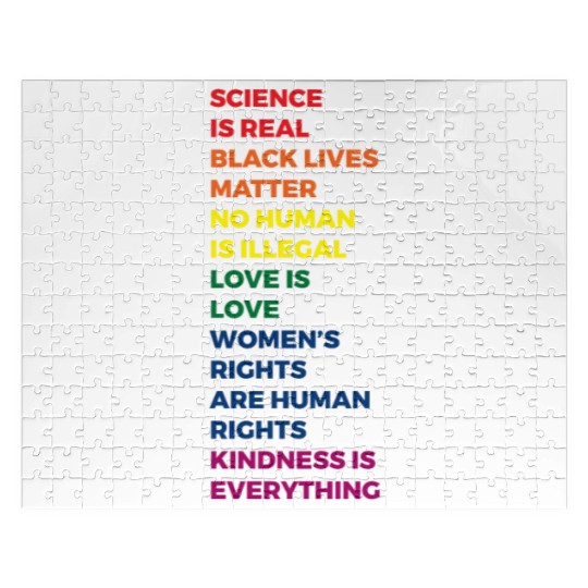 Science Is Real Jigsaw Puzzles