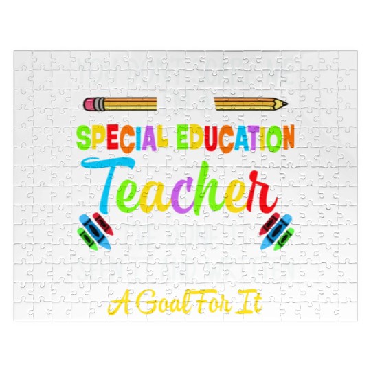 You Dont Scare Me Im A Special Education Teacher Jigsaw Puzzles
