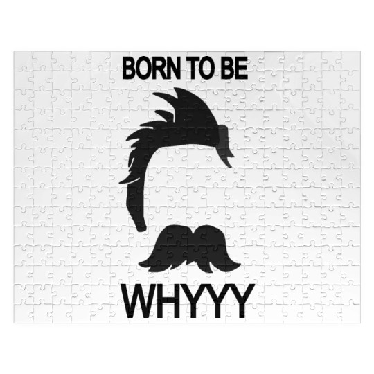 Why? Philosophy Funny Minimal Joke Jigsaw Puzzles