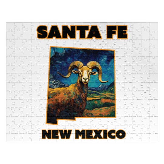 New Mexico - Big Horn Sheep Jigsaw Puzzles