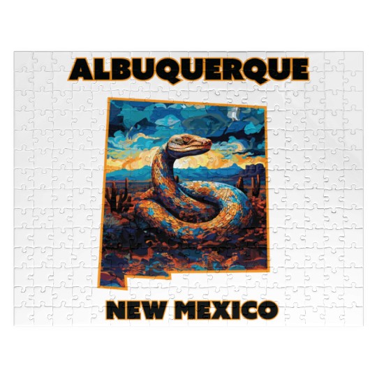 New Mexico - Rattlesnake Jigsaw Puzzles
