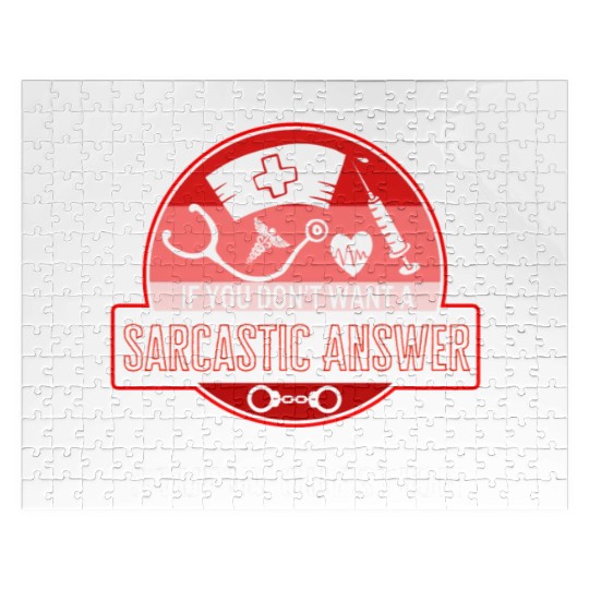 Nurse Jigsaw Puzzles, I'm A Correctional Nurse Hand Cuffs