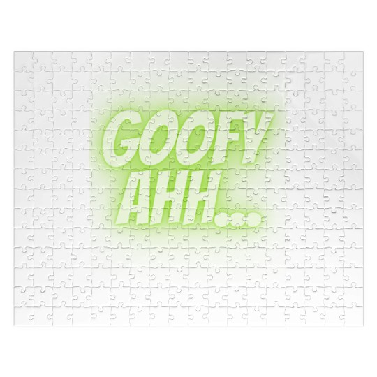 Gooeey Green Goofy Ahh Jigsaw Puzzles