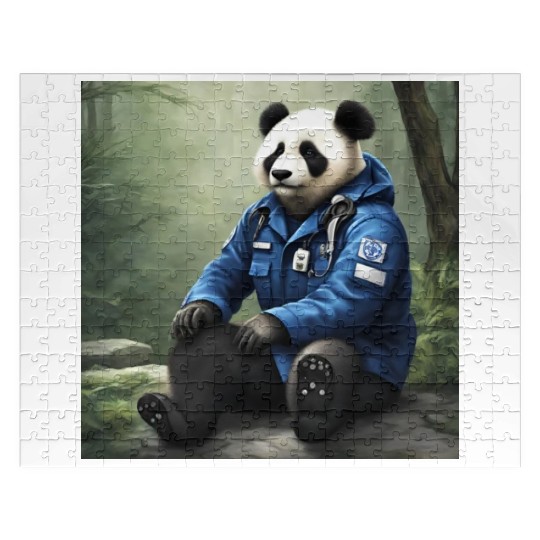 Paramedic Panda Jigsaw Puzzles