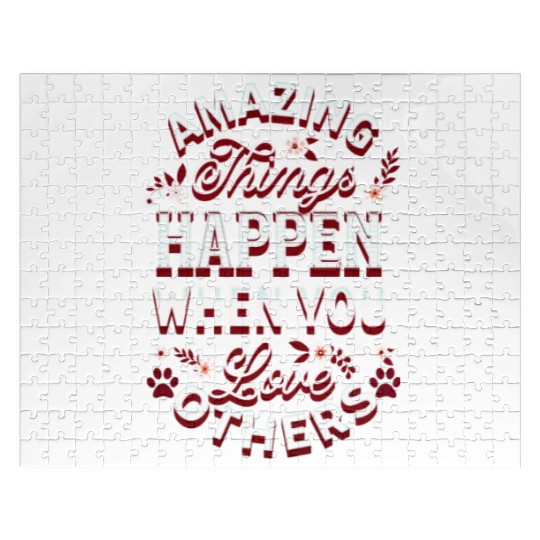 Love Caring Mental Health Motivation Jigsaw Puzzles