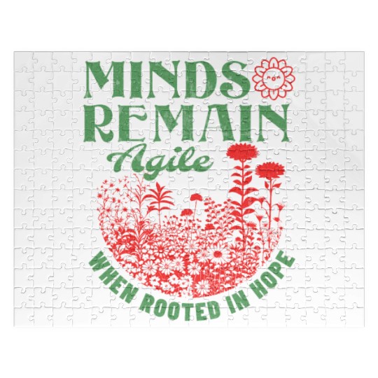 Gardening Mental Health Motivation Jigsaw Puzzles