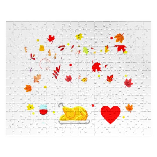 Wtf Wine Turkey Family Funny Thanksgiving Day Jigsaw Puzzles
